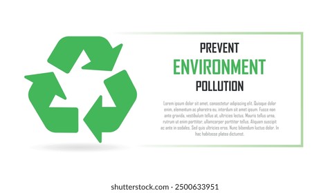 Waste management banner design, dustbin sign, 3r concept, reduce, reuse, recycle, save the earth and nature, go green, environment day, eco friendly, copy space for text