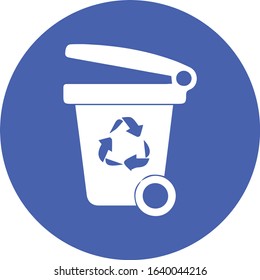 Waste Management services icon vector 
