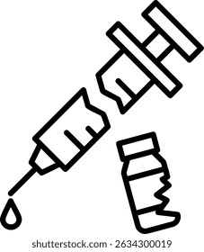 Waste Medicament New Creative Icon Design Vector