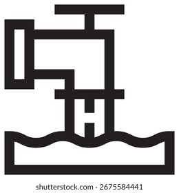 Icono de Vector moderno de residuos: Plantilla de símbolos de ilustración mínima para el diseño de interfaz de usuario del App móvil de Web