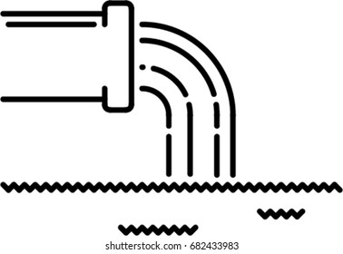 waste outline icon