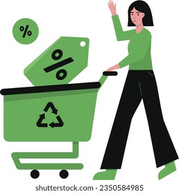 Ilustración de la oferta de proveedor de procesamiento de residuos