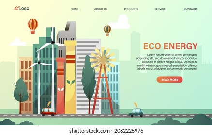 Waste recycle design concept. Ecological solution of environment care problem. Garbage segregation, rubbish separation service to reduce pollution, save, clean planet Earth nature. Vector illustration