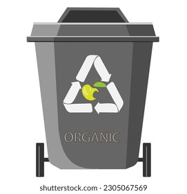 Waste recycling. Collection with types of recyclable Eco-friendly environment vector illustration.