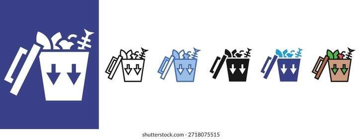 Reducción de residuos   Conjunto de iconos colección de estilo múltiple
                                                             

