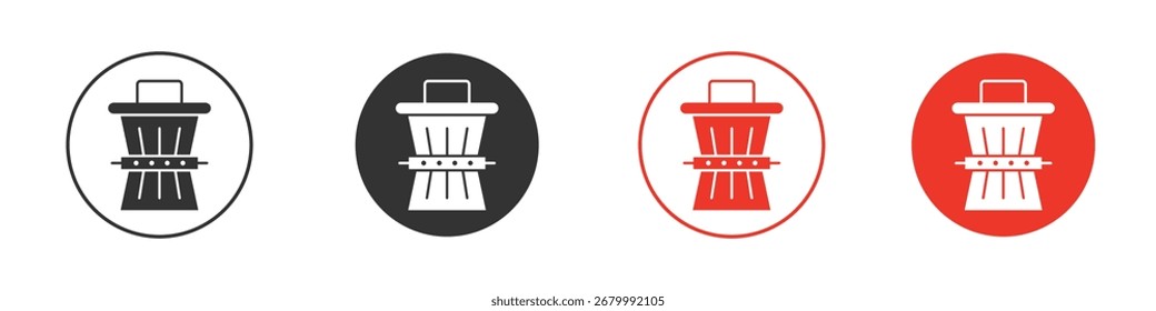 Icono de reducción de residuos para su diseño de Sitio web, logotipo, App, interfaz de usuario.