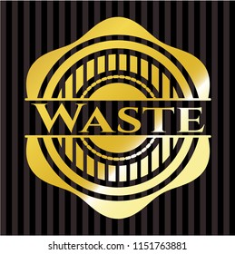 Waste shiny emblem
