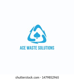 Waste Solutions/Ace logo design for use any business purpose