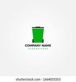 Waste sorting. Trash basket. Hand drawn vector illustration. Garbage recycling. Ecology and recycle concept.