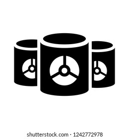 waste uranium icon