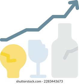 waste Vector illustration on a transparent background. Premium quality symmbols. Line Color vector icons for concept and graphic design.