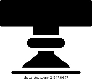 waste water glyph icon illustration vector