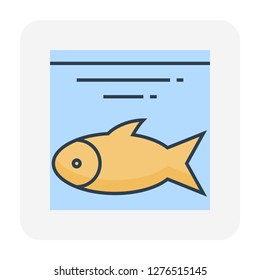 Waste water icon, editable stroke.
