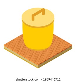 Icono de la cesta de desechos. Iasitrica ilustración del icono vectorial de la papelera para la web
