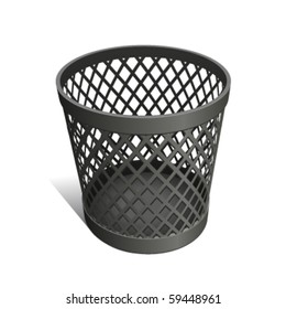 Wastepaper Basket black