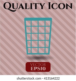Icono de la cesta de Wastepaper