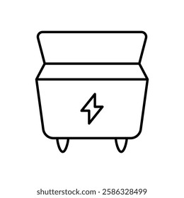 Waste-to-Energy: A Circular Economy Solution vector stock icon