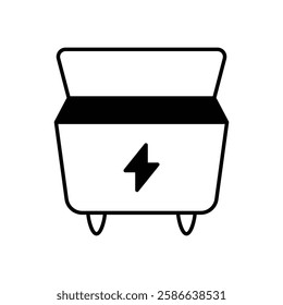 Waste-to-Energy: A Circular Economy Solution vector stock icon
