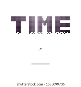 Wastng Time Prind Ad Concept