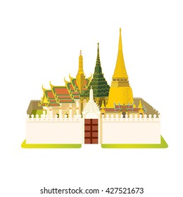 Wat Phra Kaew Bangkok Thailand
