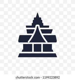 Wat phrakaew transparent icon. Wat phrakaew symbol design from Religion collection. Simple element vector illustration on transparent background.