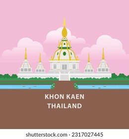 Wat Thung Setthi in Khonkaen District