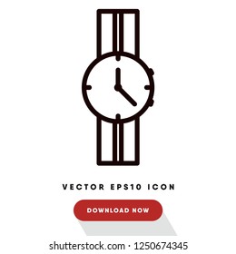 Watch black friday vector icon