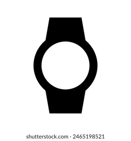 Watch with blank face icon vector design in eps 10