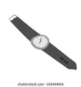 Watch cartoon. Vector illustration.