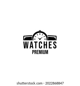 Watch classic logo icon design vector illustration