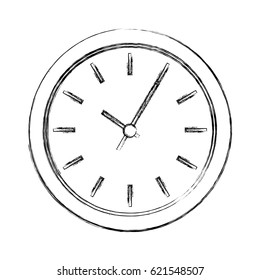 watch clock isolated icon