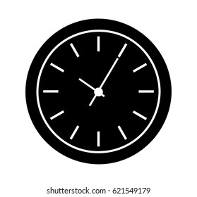 watch clock isolated icon