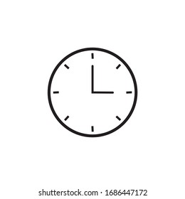 watch, clock, timer icon vector illustration