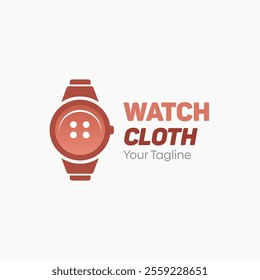 Watch Cloth Logo Design Template. Good for Business, Agency, Community and Organization.