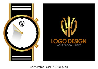 Watch company Logo Template Vector