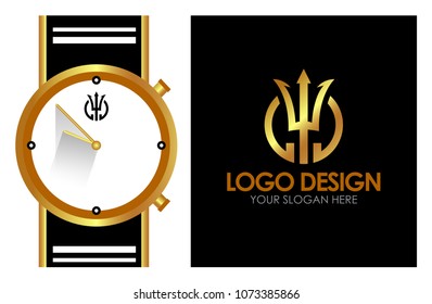 Watch company Logo Template Vector