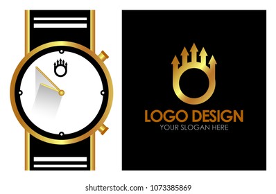 Watch company Logo Template Vector ESP