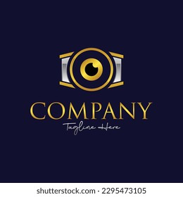  watch eye vector logo design
