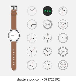 Watch face set