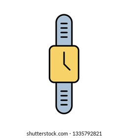 Watch flat vector icon sign symbol