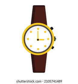 watch Flat vector icon which can easily modify or edit 