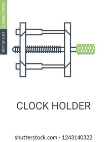 Watch holder icon