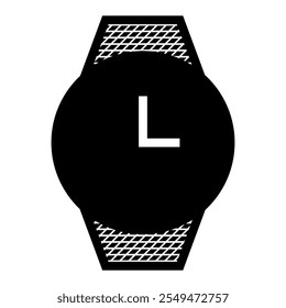 Watch icon. Analog watch icon