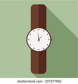 Watch icon background logo