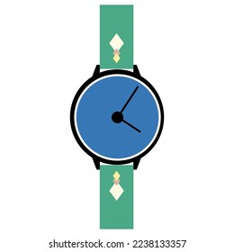 Watch icon cartoon. illustration of watch vector icon for web 