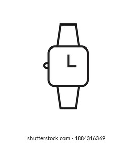 Diseño de iconos de Watch. ilustración vectorial