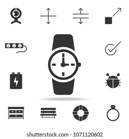 watch icon. Detailed set of web icons. Premium quality graphic design. One of the collection icons for websites, web design, mobile app on white background