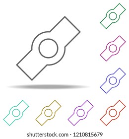 watch icon. Elements of business in multi color style icons. Simple icon for websites, web design, mobile app, info graphics