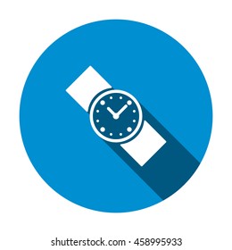 Watch Icon, flat design style
