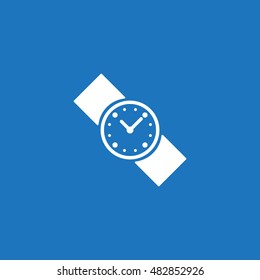 Watch Icon, flat design style